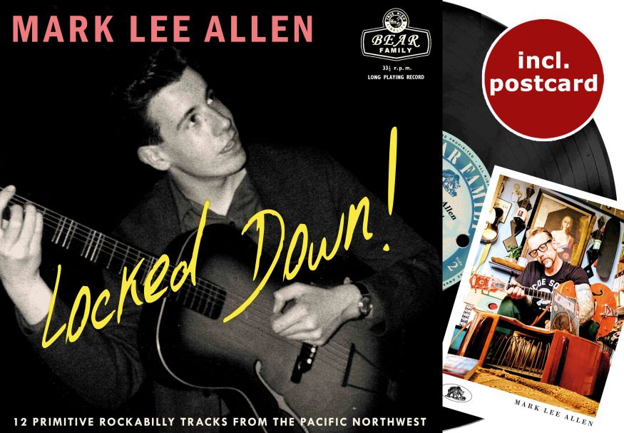 Allen ,Mark Lee - Locked Down ! ( Lp 10 Inch )